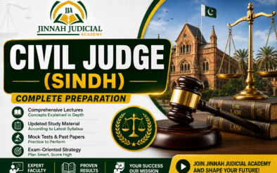 Civil Judge (Sindh) Course